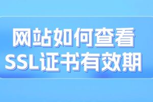 查看SSL证书有效期
