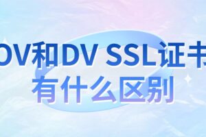 OV和DV SSL证书