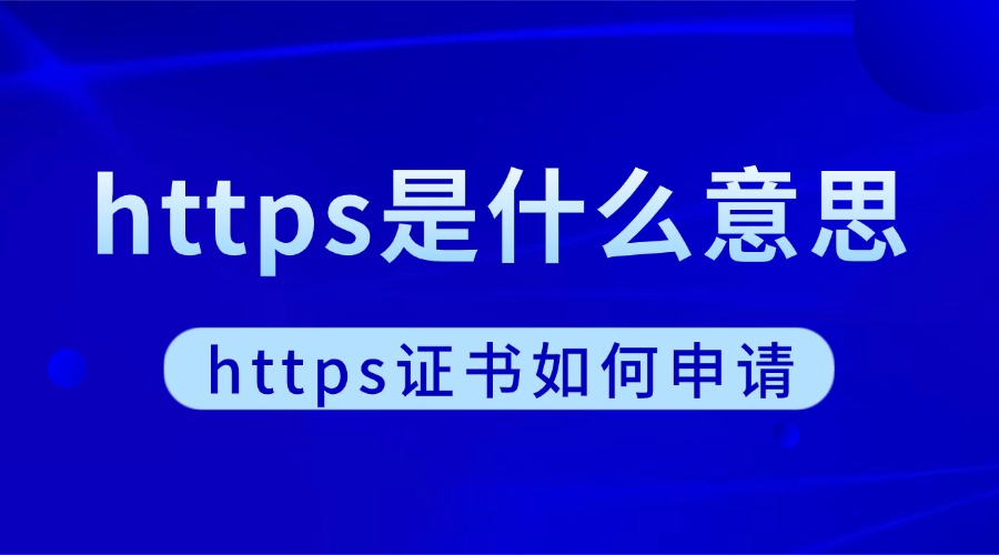 https是什么意思
