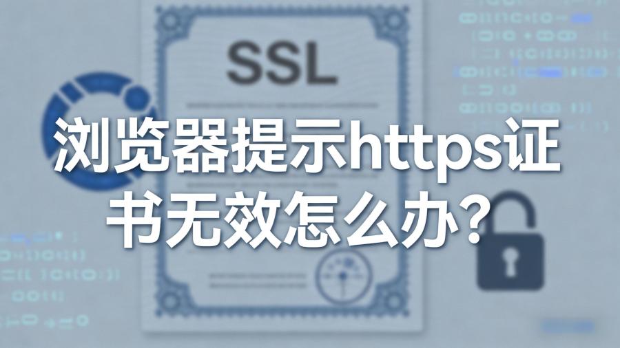 https证书无效