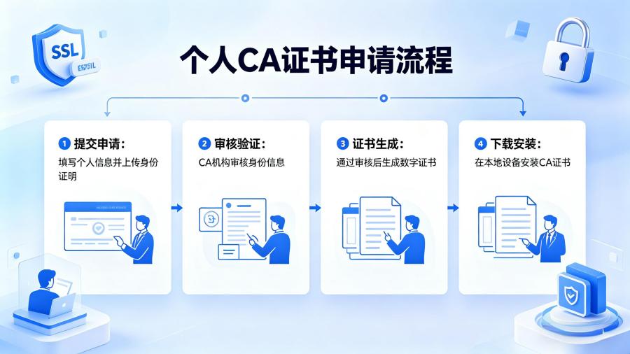 个人CA证书的申请流程