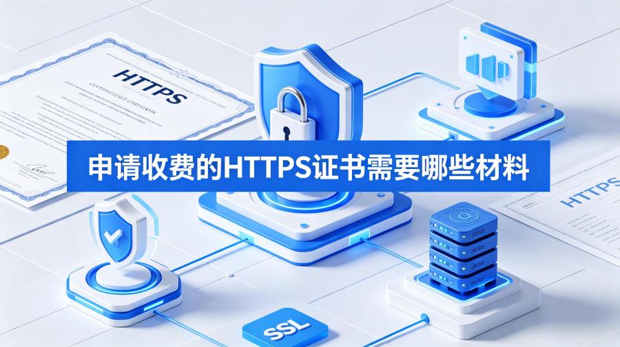 申请收费的HTTPS证书