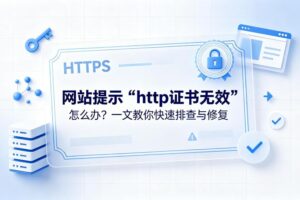 https证书无效