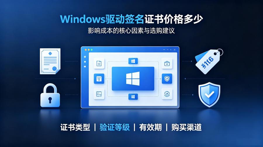 Windows驱动签名证书