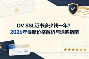 DV SSL证书多少钱