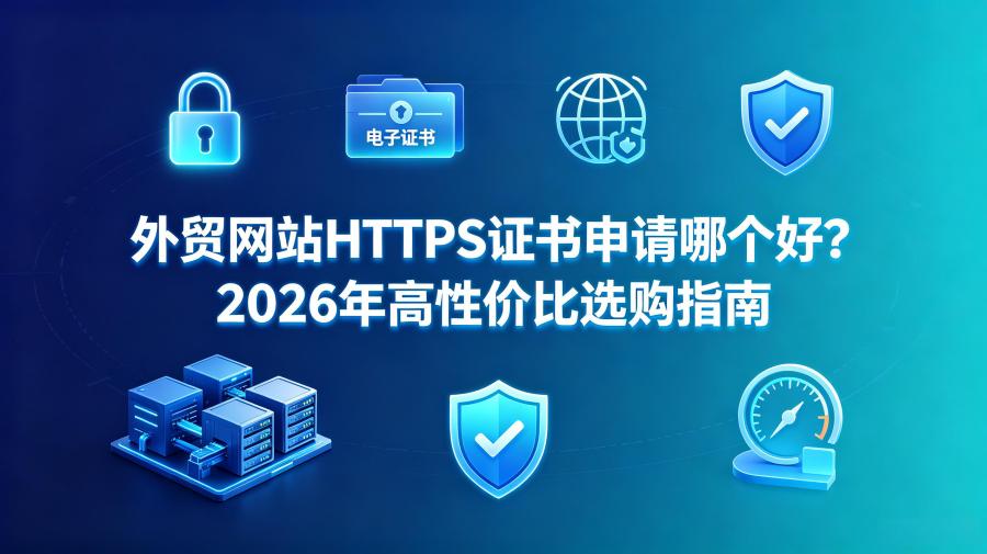 外贸网站https证书申请