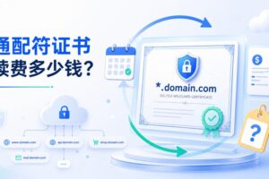 通配符证书续费