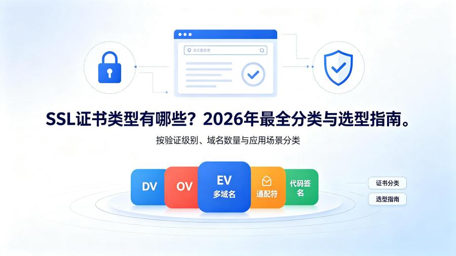SSL证书类型