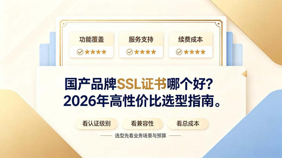 品牌SSL证书