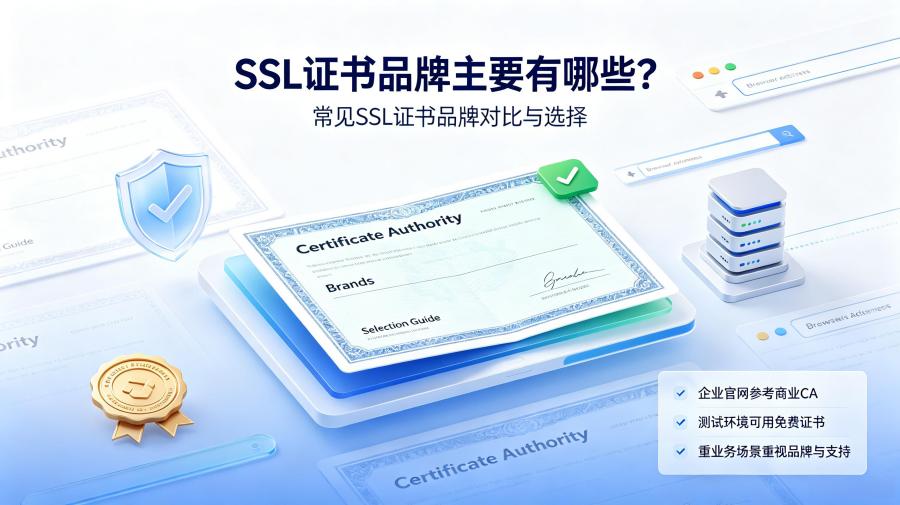 SSL证书品牌