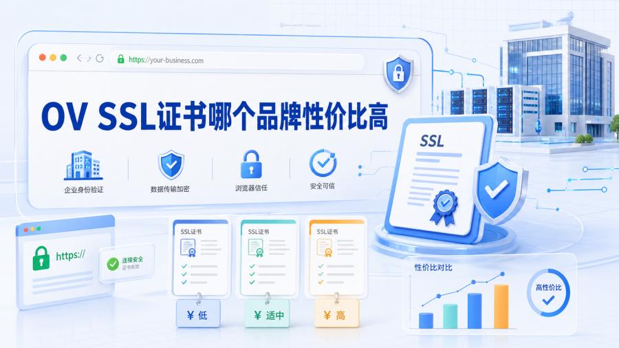 OV SSL证书哪个品牌性价比高
