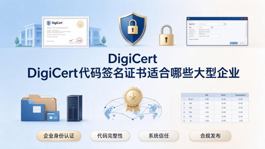 DigiCert代码签名证书