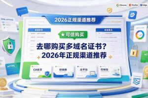 购买多域名证书